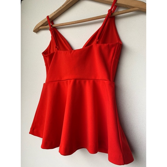 COPY - Small, H&M, low cut red dressy tank top 💋 - Picture 6 of 12